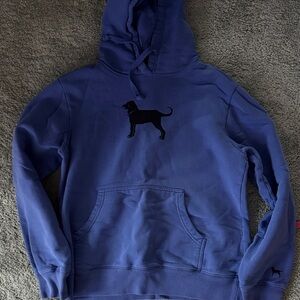 The Black Dog Indigo Hoodie